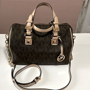 Michael Kors Grayson Medium Duffle Satchel